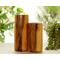 Handmade oak wood utensil canister for sale
